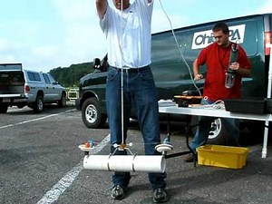 water sampler bottle demonstration