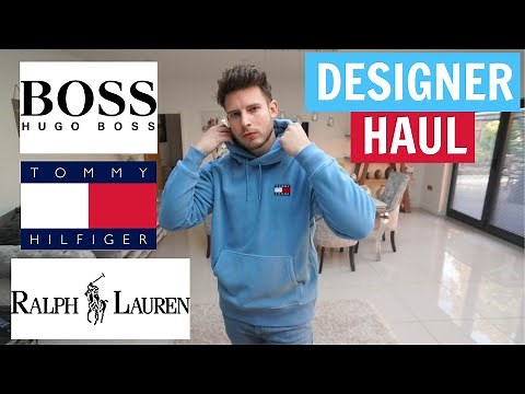 Men's DESIGNER Clothing Haul & Try On | Autumn Fashion 2020