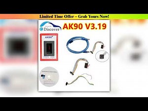 Discount AK90+ V3.19 OBD2 Key Programmer For BMW Car Key Programming Tool Support EWS/CAS From 1995