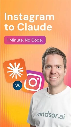 Instagram to Claude: Build Live Dashboards in 60s