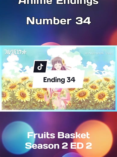 Ending 3⃣4⃣ Fruits Basket Season 2 ED 2 (Eden by MONKEY MAJIK) Please note all rights for the video and music belong to the singer/producer. This is only for entertainment purposes. #animeending #fruitsbasket #monkeymajik #top50 #fyp