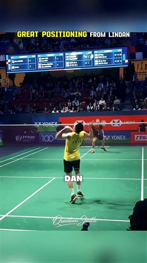 Lin Dan's Positioning Was Pure Genius‼️🤯