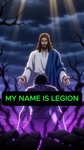 LEGION BREAKS When Jesus Shows Up #anime #bible