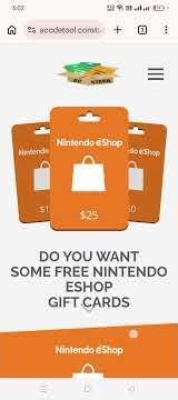 Free Nintendo eShop Gift Card Codes 2026 | Free Unused Nintendo eShop Gift Card Switch Codes,