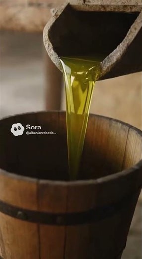 Robot Making Olive Oil the Ancient Way — Ultra Realistic! - by Albanian Robotics