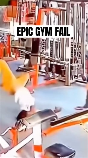 Sweet gym fails…| shorts | fitness | funny | #viral | #gymfails #justforlaughs | workout