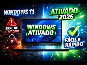 Como Ativar Windows 11/10 Permanente Em 30 Segundos (2025/2026)
