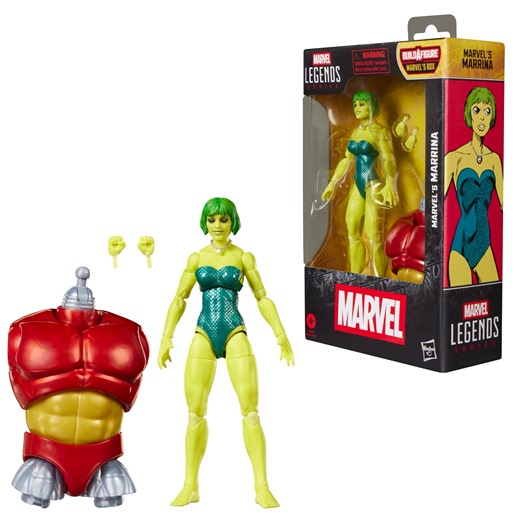 Marvel Legends Series Marvel's Marrina, Alpha Flight Comics Action Figure | Zavvi UK