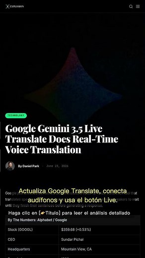 🧐👉 70+ languages without headphones: Google makes the simultaneous translator that... free #QixNe...