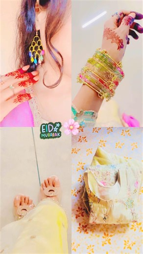 Simple Eid Look but Make it Stunning 💫#EidGlam#EidSpecial#FestiveReady#BanglesCollection#shorts