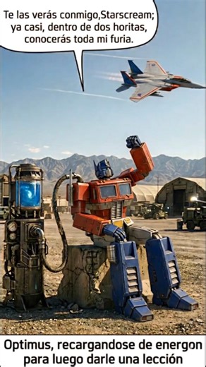 Optimus Prime le declara la guerra a Starscream, nada más que cargue (Comedia con Transformers)