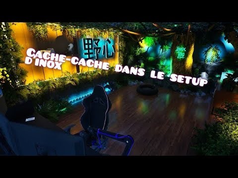 CACHE -CACHE DANS LE STUDIO INOXTAG SUR FORTNITE !