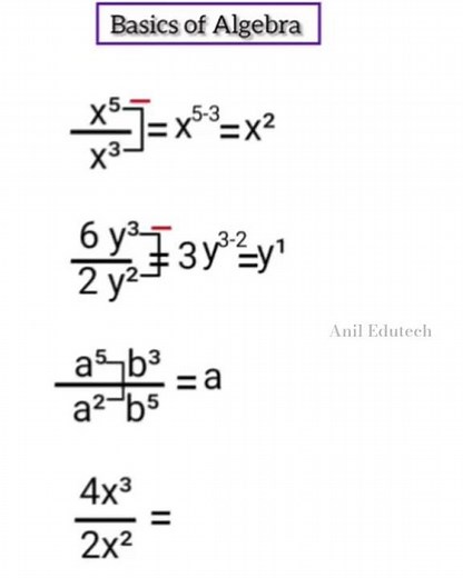Basics of Algebra Made Easy! 🤯 | Learn Algebra Fast 🚀 #subscribemychannel #aniledutechyt #maths #yt
