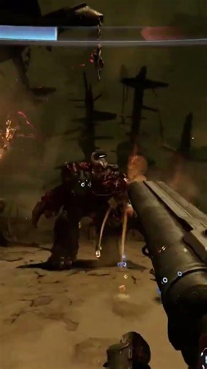 doom 2016 boss fight cyberdemon #doom2016 #doom #doomslayer