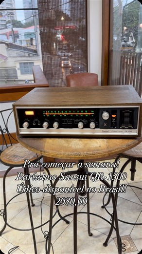 Galeria Vintage | ❌VENDIDO❌. Peça única!!! O receptor Sansui QR-1500 de 4 canais incorpora a matriz exclusiva de sintetização/decodificação da Sansui... | Instagram