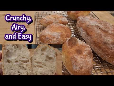 No Biga? No Problem! Perfect Homemade Ciabatta