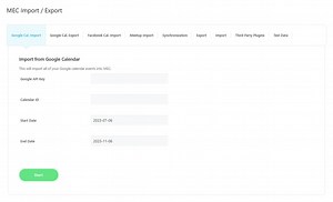 Import And Export Events - MEC Knowledgebase