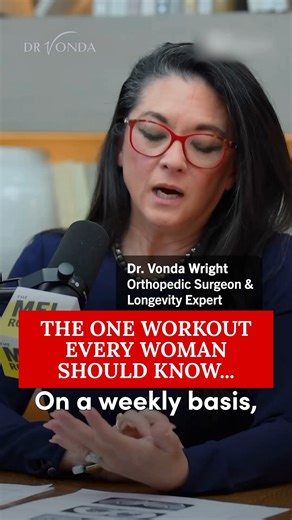 This simple workout is the only thing women need to do to stay strong as they age... 💪 #WomensFitness #HealthyAging #Strength #WorkoutTips #Wellness #fblifestylechallenge | Dr Vonda Wright