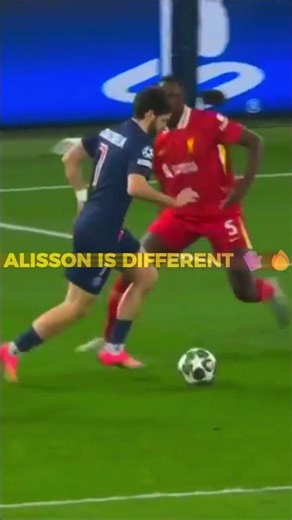 1v1 DENIED 😱 Alisson Becker INSANE Save 🧤🔥 #shorts