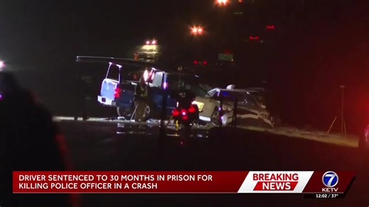 Lincoln man sentenced for crash that killed police officer