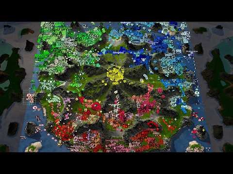 MASSIVE RTS BATTLES! Beyond All Reason (60 Players)