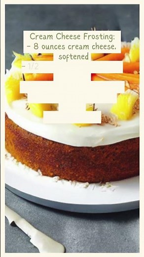Carrot Cake with Pineapple and Coconut | Moist & Flavorful Recipe