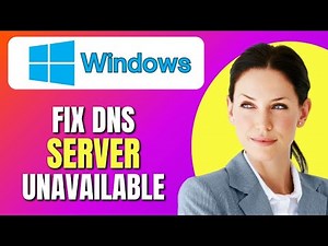 How To Fix DNS Server Unavailable Error in Windows 11 | Fix DNS error Windows | Easy Tutorial