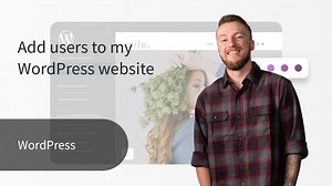 GoDaddy Help Center - How-To Video - Add users to my WordPress website
