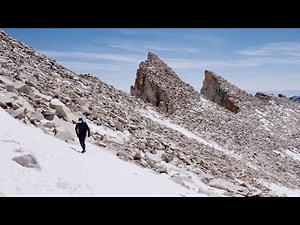 Summiting Mt Whitney in California