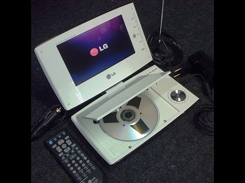 DVD CD USB TV Player Portátil LG DP-671a