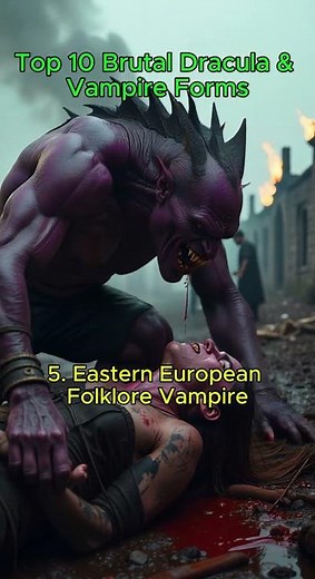 “Top 10 Brutal Dracula & Vampire Forms | Ultra Realistic Horror Cinematic” } | | Blood & Gods