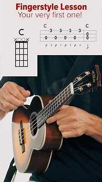 First Ukulele Fingerstyle Pinch Lesson (Thumb + Index)