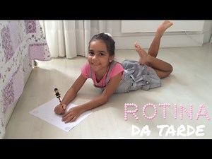 Minha Rotina da Tarde- My Afternoon Routine 🌅