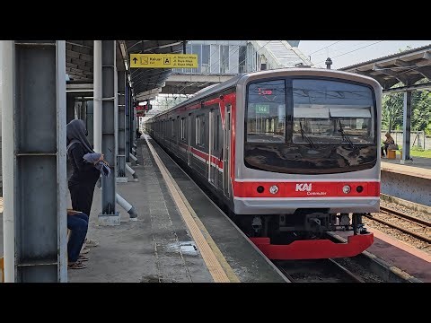 [4K] Stasiun Maja: Kompilasi Kereta JR 205 Marchen, JR 205 Rheostatik | KRL Commuter Line (2/4)