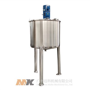 [Hot Item] 400L Chemical Liquid Mixing Tank with Agitator, All Paste Blending Tank Emulsifying Equipment