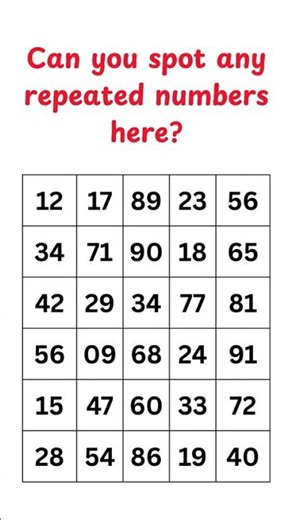 “This Looks Easy… But It’s Not 😳 | Sharpen Your Brain & Eyes” #braintraining #eyetest