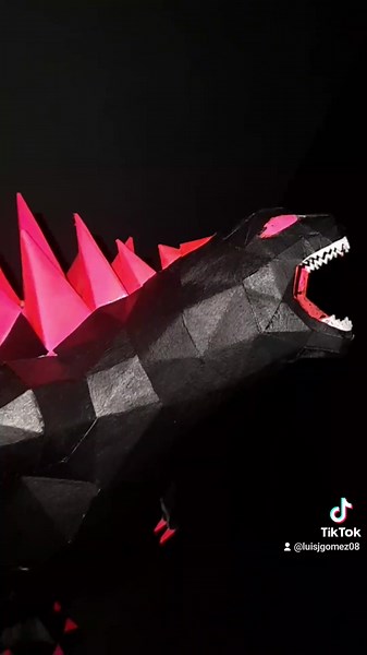 Incredible Papercraft Godzilla Model Tutorial