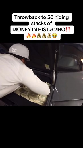 Throwback to 50 Cent Hiding Stacks of Money in His Lambo