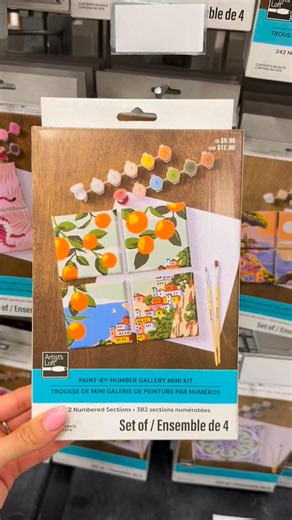 Get crafty with our newest mini framed paint-by-number kits 🖼️✨ #makeitwithmichaels #michaelsstores #diy #craft | Michaels Stores