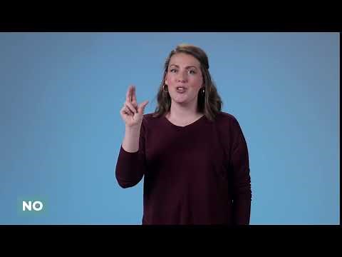 Learn How to Sign No in ASL | LearnHowToSign.org