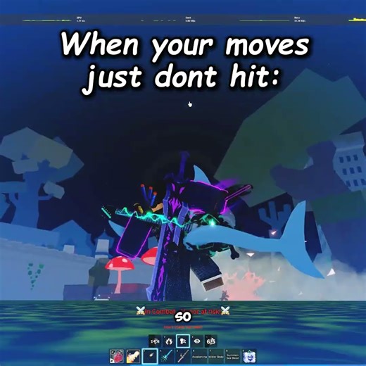 When You're Playing TRASH In Bloxfruits..