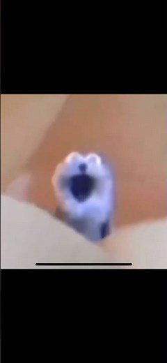 Blue thing screaming