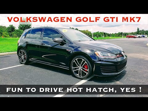 Volkswagen Golf GTI DSG Mk7 2017 - POV Test Drive & Review - First Time In A GTI & APR Tuned !