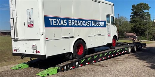 Antique mobile TV studio finds new home at Kilgore broadcast museum