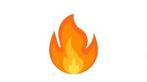 Cartoon flame animation. Flame background and texture.cartoon fire animation.