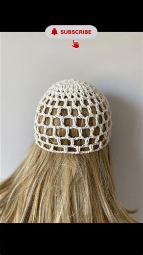 Easy Crochet Mesh Hat Tutorial for Beginners 🧶✨ #crochet #easycrochet #crochetcrosai