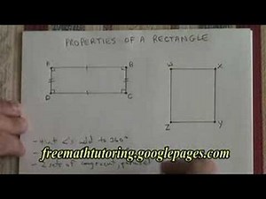 Properties of a Rectangle