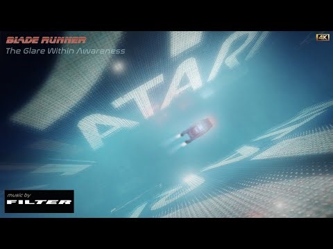 Blade Runner | THE GLARE WITHIN AWARENESS | 4K AMBIENCE for work study and relaxation - 6 Hours