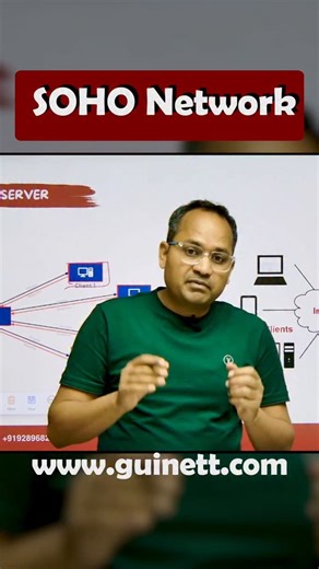 💼 What is a SOHO Network? A SOHO Network (Small Office / Home Office Network) is a compact, cost-effective setup designed to connect a small number of devices — perfect for freelancers, small businesses, remote workers, and IT beginners. A basic SOHO network includes: ✔ Wi-Fi Router ✔ Switch (optional) ✔ Laptops / PCs ✔ Printers / CCTV / Smart Devices ✔ ISP Internet Connection 💡 Why SOHO Networks Matter? They’re the foundation of how we work today: ⚡ Work-from-home setups 📡 Small business int