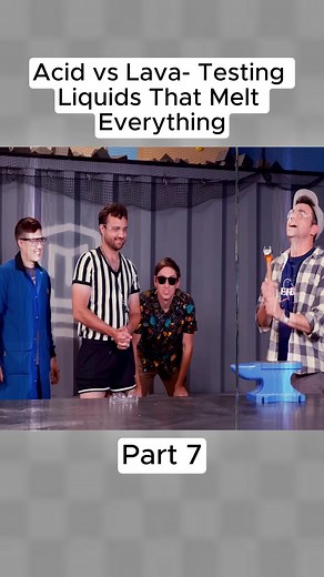 Mark Rober's Acid and Lava Science Experiments